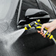 Hanxuan flower watering hose watering nozzle gardening spray gun high-pressure shower car wash water gun sprinkler household set garden high-pressure car wash water gun + 4-point water connection