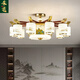 HELIANG NOUVEAUX LAVES DE SALON CHANDELIERS CHINIS