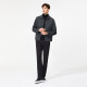 Jinlilai GY Clothing Single Jacket Men's Lapel Single Jacket Fashion Casual Men's Top Jacket Grey 1XL