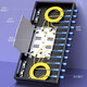 Haini FcScstlc12-Port 24-Port-Faseranschlussbox 1U-Rack-Rack-Typ Ein-Mode-Multimode-Multi-Mode-12-Kern-Schweißverkabelungsverkabelungskabel-Kabel-Kabel-Kabel-Kabel-Kabelbox-Telekommunikations-Dicktails LC12-Core-Einzelmode-Einzelmodus-Flansch 1u-Rack-Rack-Typ