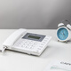 
Deli landline telephone home wired landline office business telephone corded telephone caller ID 13560 black bevel screen-can be connected to the extension