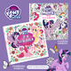 First-class children's coloring paintings for boys and girls cartoon pictures for drawings for graffiti coloring book for little pony and baoli enlightenment
