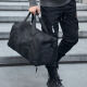 Xingxi Bolsa de fitness húmeda y seca Bolsa de viaje Handheld Travel Sports Bolsos cruzados de hombres Gran capacidad Bolsa de viaje de negocios Bolsa de almacenamiento Negro gran tamaño