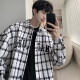 Nanzihan Xiaoxiangfeng Jacket Men's 2023 New Spring and Autumn Baseball Uniforms Trendy Handsome Casual Jacket White XL