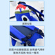 9i9 baby anti-lost backpack anti-lost traction rope kindergarten backpack children's school bag snack bag Shark A73