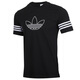 阿迪达斯（adidas）三叶草男装新款运动服跑步训练健身透气舒适休闲圆领短袖T恤 FM3897 S
