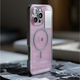 newcloth Mars shell Chinese Valentine's gift [Jacqueline Pink/Ayamiya Blue] for Apple 16 Pro Max Magnetic Full-inclusive Mobile Case Jacqueline Pink iPhone 16 Pro Max
