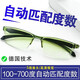 Hong Kong Spur full smart reading glasses men's automatic adjustment degree zoom long and near dual-purpose high-definition anti-blue light middle-aged and elderly old-age girl Zoom blue [100-700 degrees fully automatic adjustment]