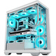 Xingu (segotep) Unbounded 1 (white) column-free sea view room chassis ATX270 wide-angle glass side see-through 360 water-cooled gaming computer main chassis supports 4090 graphics card