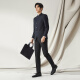 柒牌【WOOLMARK】男装羊毛局西服秋冬商务中式立领单西外套正装