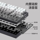 Belly Spirit Mk870pro BlackBerry Gravily Gravile Mechanical Keyboard Bluetooth Wiredless Indized Computer Game Silent Office [Single Mode] Obsidian Pro + чернила Shadow Shade Gurving Blue Axis 87 Keys