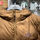 Adidas Down Jacket Men's 2024 Autumn and Winter New Sportswear Fashionable Warm Caplaed Men's Casual Chaqueta Jv6189 Desert Brown S