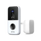 Qiao An 4 million video doorbell electronic anti-theft smart cat eye monitoring home door camera home mobile phone wireless remote video call super long battery life