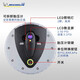 
Zaikang car inflatable pump car inflatable pump suitable for Xiaomi Su7 car inflatable pump preset tire pressure HD Michelin foot pedal twin cylinder inflatable pump 12209