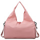 Bag de viaje Yunshun NUEVA Bolsa de yoga Bolsa de fitness deportiva para mujeres Separación húmeda húmeda húmeda húmeda húmeda gran capacidad de almacenamiento Bag de viaje de almacenamiento [rosa] 30l ancho 49*alto 25*espesor 21 cm
