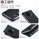 欧格迪（OUGEDI） 适用vivo x fold手机壳xfold+折叠屏真皮磁吸翻盖保护套全包防摔 X Fold/+通用【晴天蓝】真皮磁吸翻盖皮套