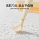 YEEHOO baby PPSU double-headed mud scraper baby food supplement fruit puree silicone spoon tool baby eating fruit spoon tableware