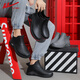 
Huili Rain Shoes Short Tube Low Top Shoes Men's Rain Boots Anti-Slip Waterproof Shoes Fishing Chef Shoes HXL3599 Black 41