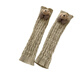 Jie Feili's new Japanese style cute bear woolen leg covers for girls, pile socks for autumn and winter, warm children's stocking covers, A10 bear doll, khaki color, 1 pair, one size fits all, 40cm