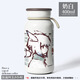 
Xiong Zhechaguanghui surrounding water cup thermos thermos cartoon 2D water cup milk coffee cup portable sun travel cream thermos--XU695 cat head 400ml large capacity