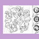 First-class children's coloring paintings for boys and girls cartoon pictures for drawings for graffiti coloring book for little pony and baoli enlightenment
