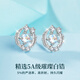 MANHE S999 Pure Silver Earrings Women's Earrings Women's 2025 New Wife Earrings Pendant Birthday Gift for Girl Friends