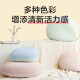 NetEase carefully selects Japanese fluffy soft taiko pillow cushion sofa bedside cushion home office diameter 50CM* navy blue