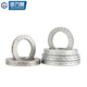 Guwanji 304 stainless steel double stack self-locking anti-loosening washer DIN25201 bite-type wedge-shaped toothed anti-slip locking washer M8 Dacromet (10 pieces) 65 manganese