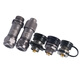 Weipu ST WEIPU ST1210 11 2345679 core Aviation plug socket Rear nut Butt ST12 Formal plug pin/socket hole Single rear nut socket ST12124 core
