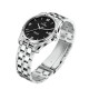 Titoni Air Ball-Serie Automatic Mechanical Steel Band Herrenwache [618 Karneval] 40-mm-Stahlband Black Disk 83908 S-687