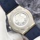 
[Second-hand 99 new] Not used Hublot-Model 542.NX.7170.LR-Public price 52600 automatic mechanical men's watch blue disc belt