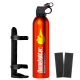 Flame Warrior Car Fire Extinguisher Car Household National Standard Dry Powder Fire Extinguisher Bottle National Fire Protection 3C Certification Portable Fire Fighting Equipment