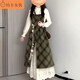 Zhidoudou automne et robe d'hiver pour femmes hivernales de style coréen Nouveau style coréen robe de style femme