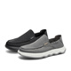 Senda Canvas Shoes Herren neuer Frühlings- und Herbsteinkaufszentrum Gleicher Sohle-Freizeitschuhe V9T17CM4 Black 42