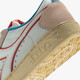 DIADORA DIADONA FEMMES DES CLASSES Classic Basketball Chaussures Stone Lavage vieilles baskets Rétro Chaussures Casual Chores Magic Blanc / Rose rose / C9866 37