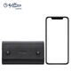 Billetera jinlilai capa superior portátil de caza de vacas bolsas de llave de cuero genuino cintura para colgar la tarjeta de la tarjeta del automóvil tendencia negra