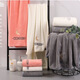 Maixinyi bath towel three-piece set for men and women for home use than pure cotton, absorbs water, dries quickly, is less prone to lint, and is softer and softer for couples, plus size, clear powder series. Yuexingchen, a bath towel 70*140