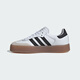阿迪达斯 （adidas）【劲浪体育】三叶草女子SAMBA经典运动鞋小白鞋「T头鞋」JI1349 JI1349 35.5 (215mm)