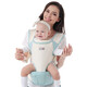 Aibeiyou 7,5 cm Schritt breiter Baby -Gurt Taillenhocker Multifunktional Sommer atmungsaktives Stück, vier Jahreszeiten Grau - neuer Stuhlkern