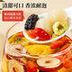 Grass and trees recipe, black mulberry wolfberry longan chrysanthemum mulberry dried tea 270g (30 packs) Stay up late and prepare five treasure tea health tea