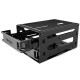 Antiac P101 hard disk cage is suitable for 3.5-inch HDD or 2.5-inch SSD hard disk expansion slot 2 hard disk space hard disk cage