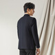 柒牌【WOOLMARK】男装羊毛局西服秋冬商务中式立领单西外套正装