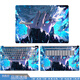
Shouhe Asus Dawn 6 Computer Sticker Dawn 6 Fantasy Gold Edition Body Case Protective Film 15.6/16-inch Laptop B1503C/PX675C Screen Saver Set Accessories Style 8 ACD side (any 3 sides)