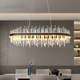 Prisma Light Luxuskristalllampe postmosphärische atmosphärische Wohnzimmer Kronleuchter schwarzer Eisenkreis Esszimmer Lampe Hanging Line Modell 9732-800x