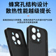 弘卓【蜂窝散热】适用苹果15pro手机壳iPhone15pro保护套超薄防摔透气镜头全包简约磨砂壳 雾砂白