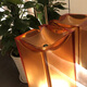 Fengming Customized Hotel Foods-Standing Waschtisch integriertes Becken Buntes transparentes Harz beleuchtetes Waschpool-Säulenbecken 6623 (erhältlich in verschiedenen Farben)