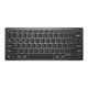 
B.O.W Hangshi HD098C dual-mode wireless Bluetooth charging keyboard mobile phone tablet iPad computer Apple Xiaomi Huawei office universal ultra-thin silent keyboard gray black