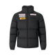 DESCENTE SKI STYLE Same Model for men and women Swiss national team cooperation Light and heat transfer energy storage Short down jacket BK-Night fog black L (175/96A)