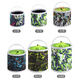 
ZOCI Bucket Retractable Outdoor Multifunctional Fishing Bucket Portable Rope Punch Bucket Oxford Cloth Thickened Car Washing Fish Bucket 14*14cm Undefense Jumping Net Without Cordless