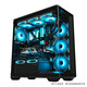 Colorful family bucket Ultra 7 265K/RTX5080 RTX5070Ti graphics card water-cooled desktop assembly computer host AI design rendering game live broadcast DIY complete machine with one丨14600KF丨D5丨RTX5060Ti